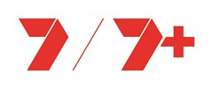 Logo for 7 7Plus Lockup Red Redline CMYK